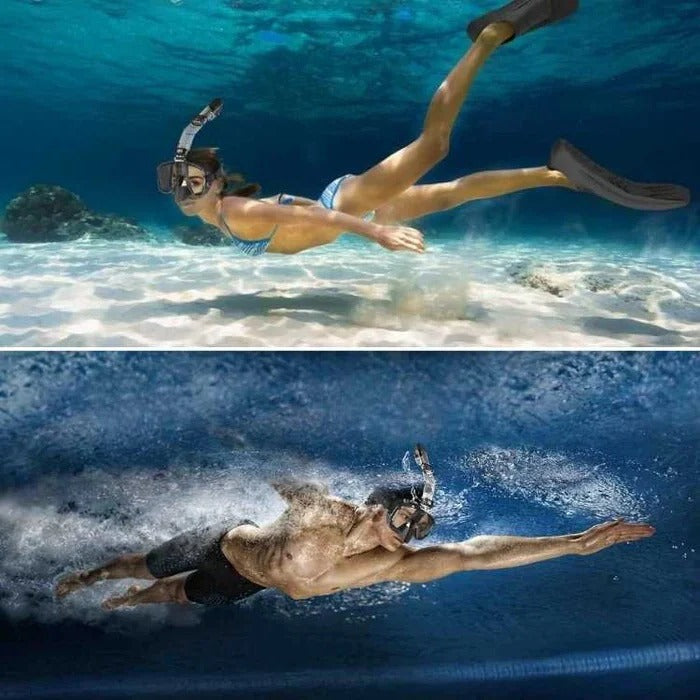 Ultimate Snorkel Mask with Leak-Proof Top Design