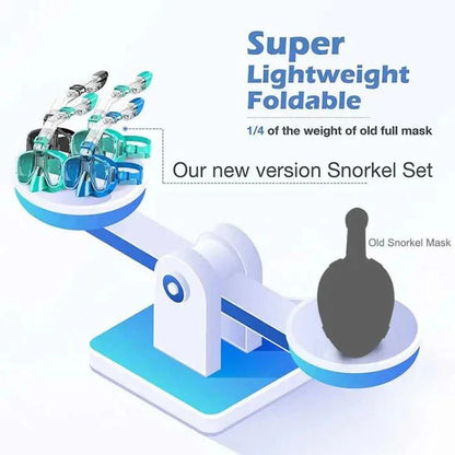 Ultimate Snorkel Mask with Leak-Proof Top Design