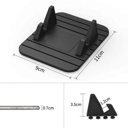Dashboard Phone Holder with Secure Grip Base