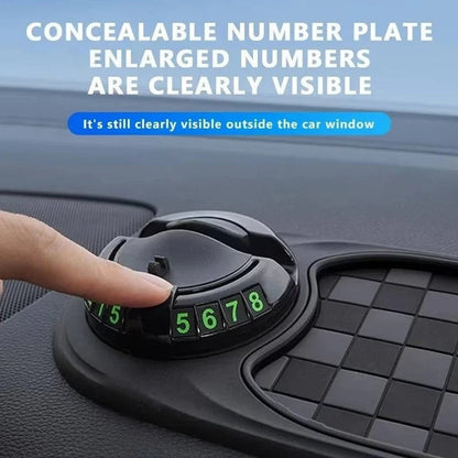 Versatile Dashboard Phone Mount with Storage Solutions