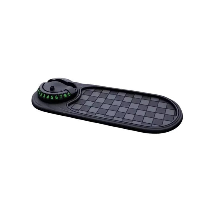 Versatile Dashboard Phone Mount with Storage Solutions
