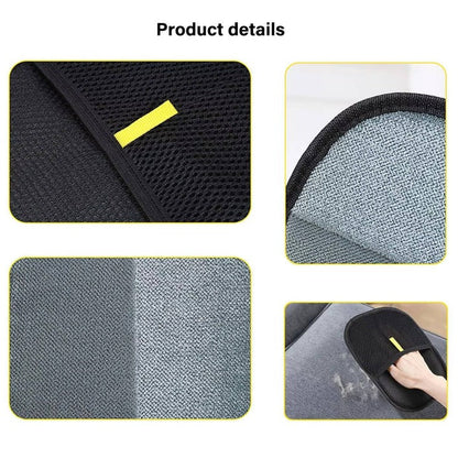 Pet Hair Remover Glove Duo for Effortless Grooming