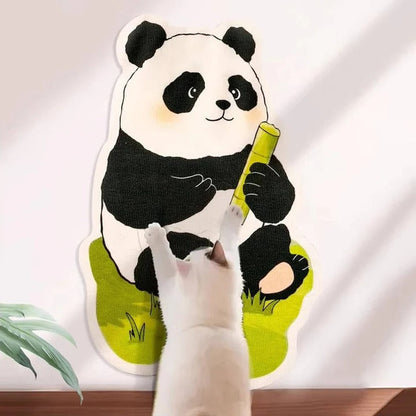 Vertical Cat Scratching Wall Panel for Clawing Fun