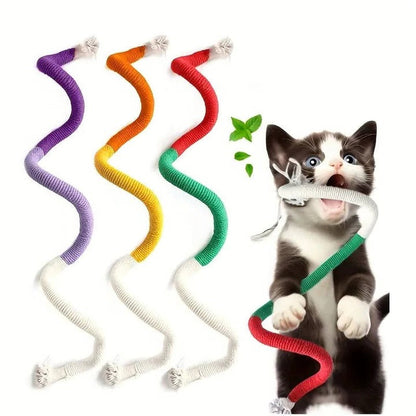 3-Piece Cat Play and Chew Set with Natural Silvervine
