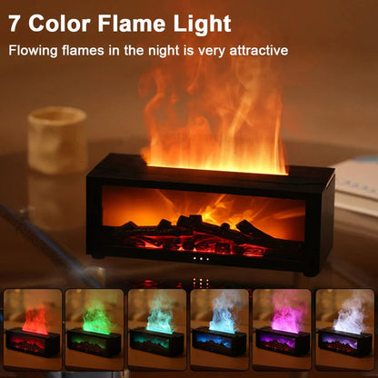 AromaMist Humidifier with Lifelike Flame Illumination