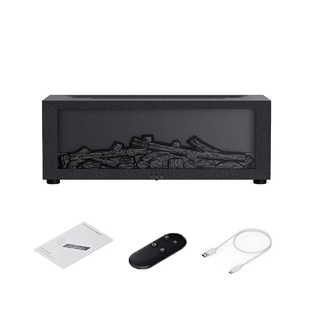 AromaMist Humidifier with Lifelike Flame Illumination