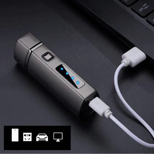 USB Rechargeable Windproof Electric Lighter