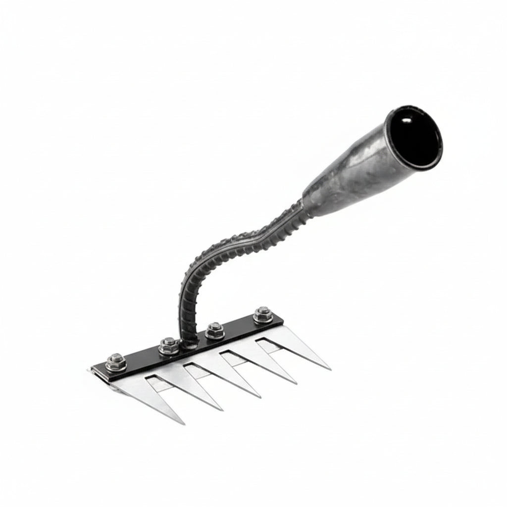Versatile Garden Rake Head for Efficient Debris Clearance