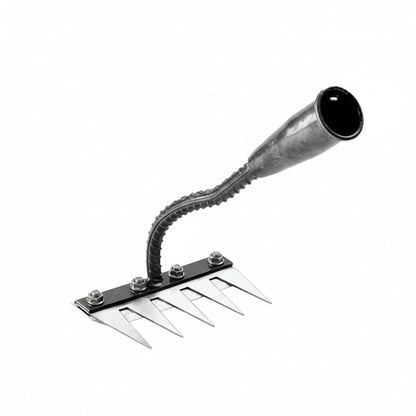 Versatile Garden Rake Head for Efficient Debris Clearance