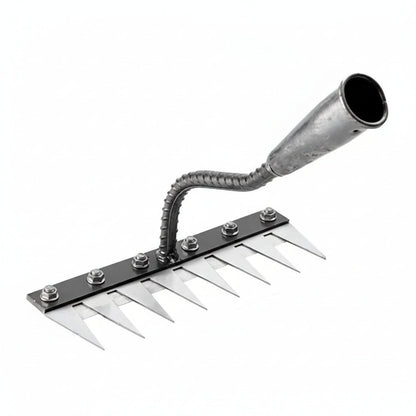 Versatile Garden Rake Head for Efficient Debris Clearance