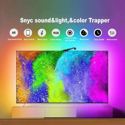 Dynamic LED Backlight Strip for Enhanced TV Ambiance