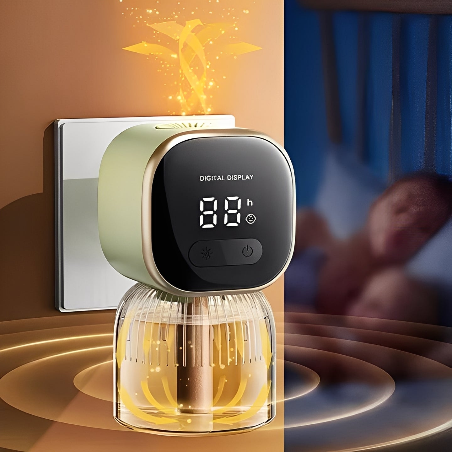 Smart Indoor Pest Control Device with Adjustable Timer