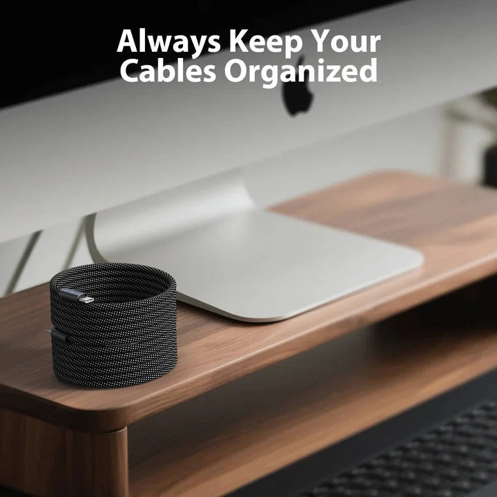 Smart Magnetic Charging Cable with Tangle-Free Design