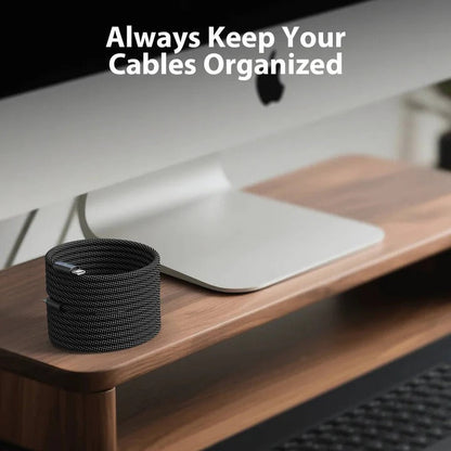 Smart Magnetic Charging Cable with Tangle-Free Design
