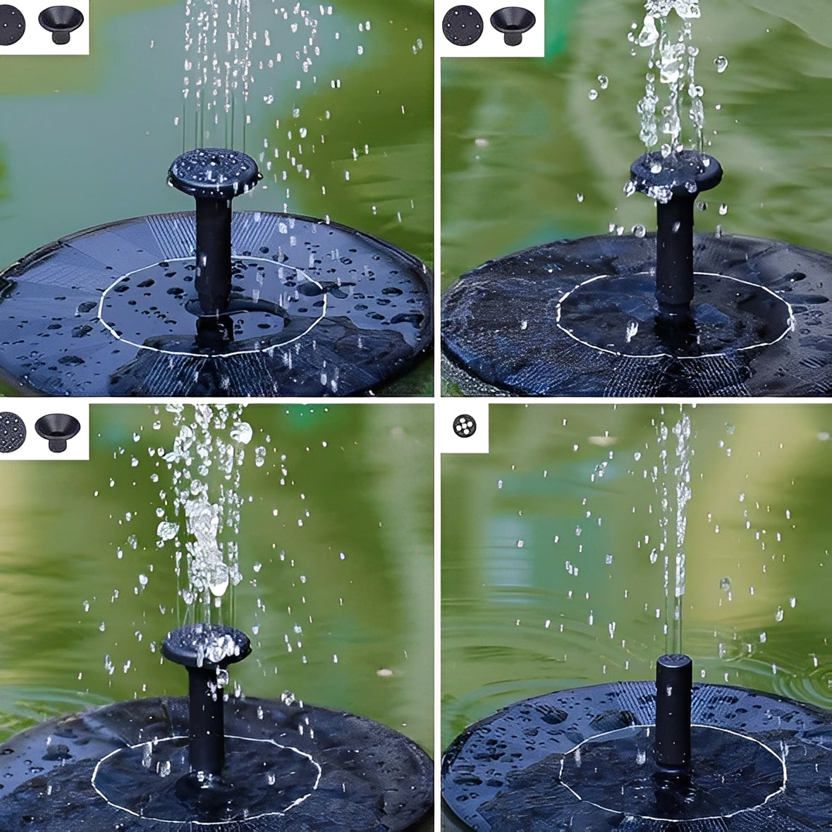 Eco-Friendly Solar Fountain Pump for Garden and Pond Decor