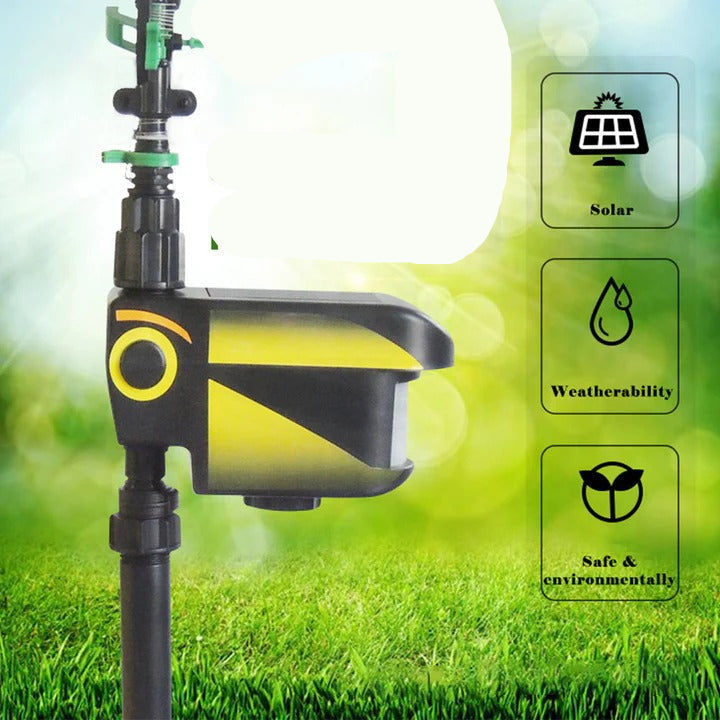 Eco-Friendly Motion-Sensing Animal Repellent Sprinkler