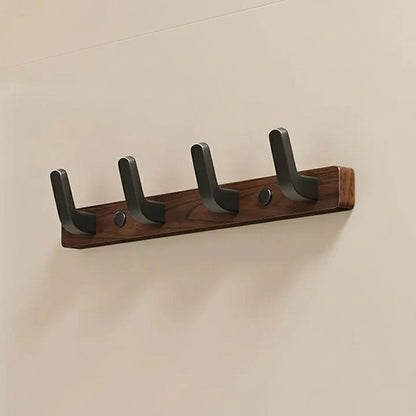Chic Wall-Mounted Coat Hook with Rustic Appeal