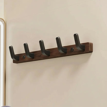 Chic Wall-Mounted Coat Hook with Rustic Appeal