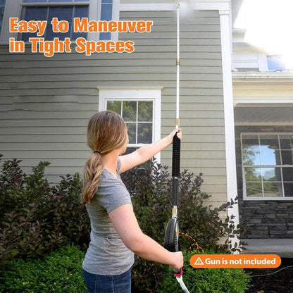 Versatile Pressure Washer Extension for High Reach Cleaning