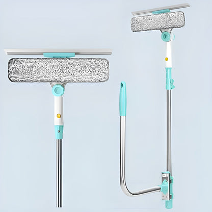 Extendable Window Cleaner Brush with Flexible Head