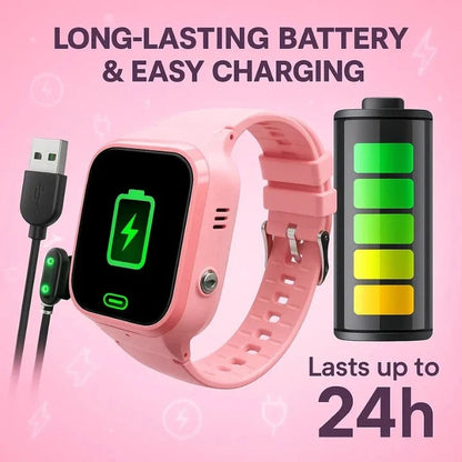 Smart Children's Watch with 4G Tracking and Communication