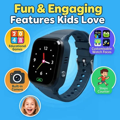 Smart Children's Watch with 4G Tracking and Communication