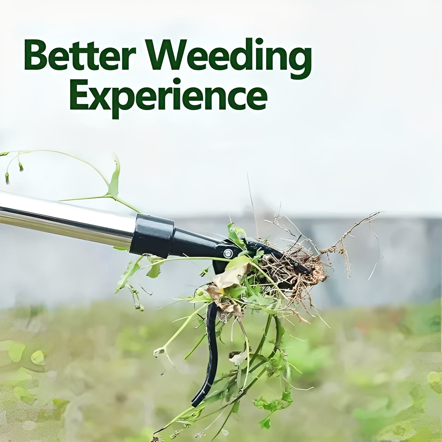 ErgoWeed Remover with Foot Lever for Effortless Weeding