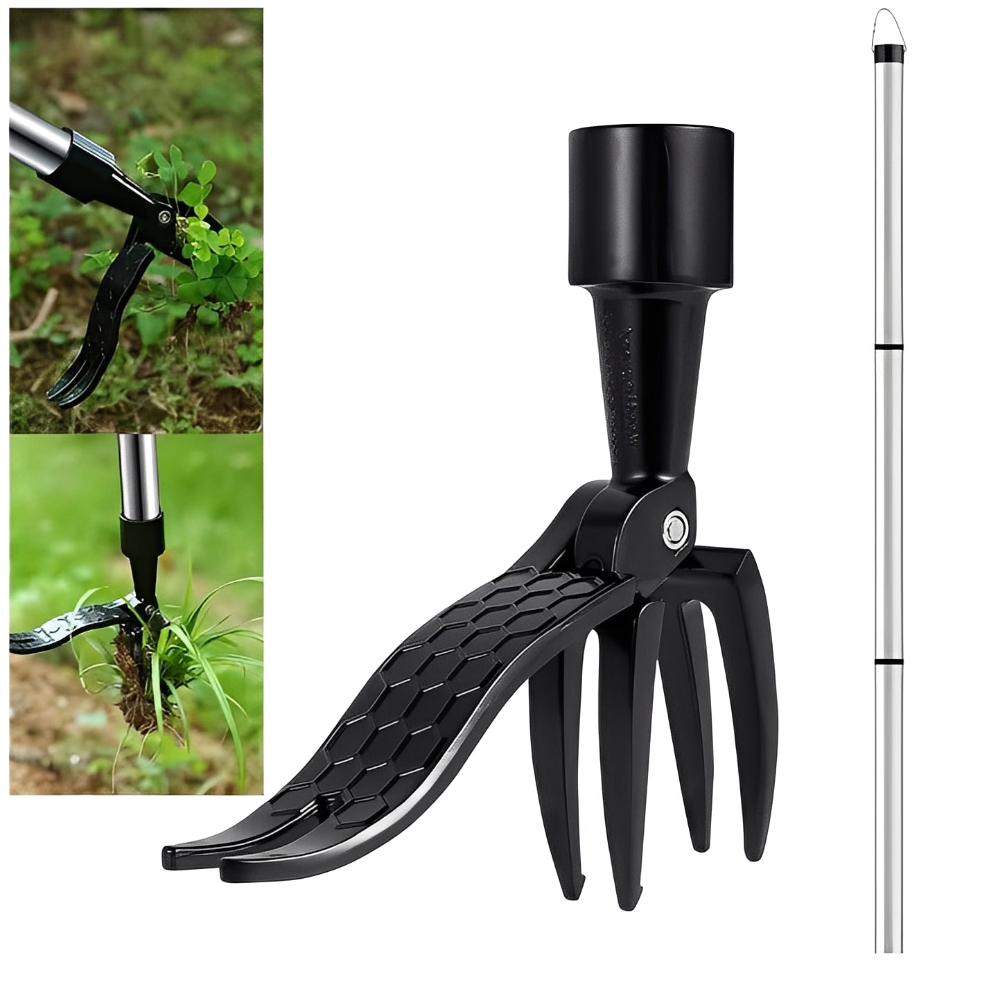 ErgoWeed Remover with Foot Lever for Effortless Weeding