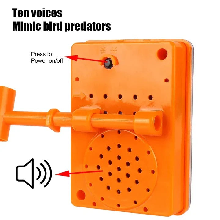 Eco-Friendly Rotating Bird Repellent System