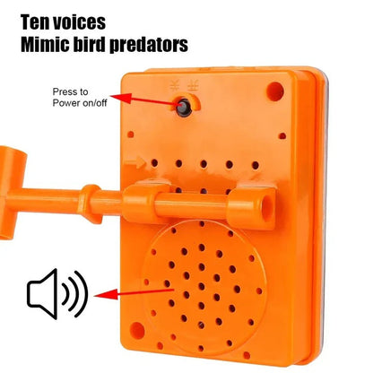 Eco-Friendly Rotating Bird Repellent System
