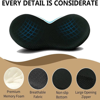 Elevate Your Comfort: Premium Memory Foam Car Seat Booster