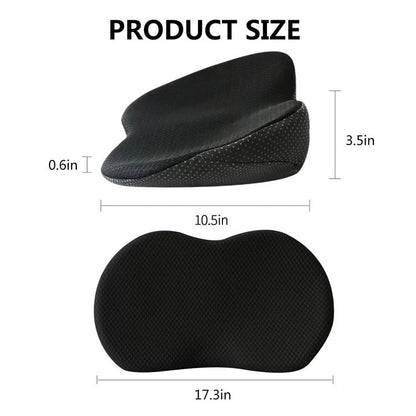 Elevate Your Comfort: Premium Memory Foam Car Seat Booster