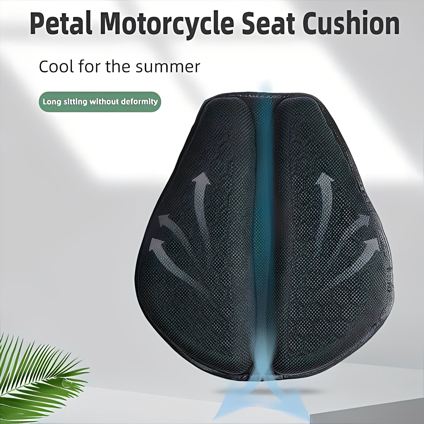Ultimate Comfort Motorcycle Seat Cushion with Breathable Design