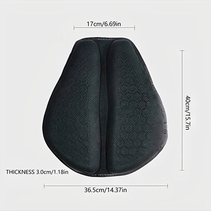 Ultimate Comfort Motorcycle Seat Cushion with Breathable Design