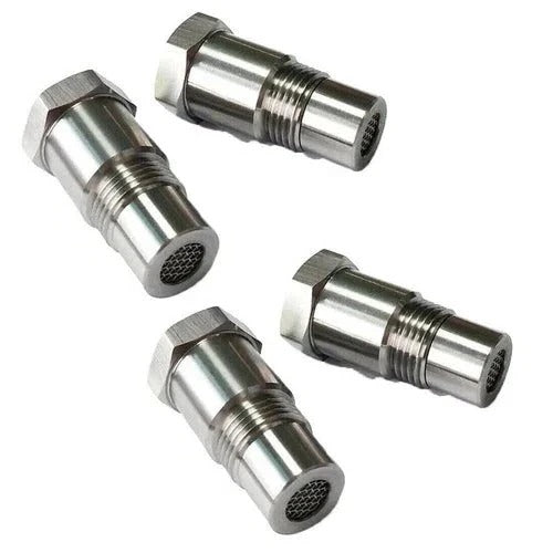 Stainless Steel O2 Sensor Offset Adapter for Custom Exhausts