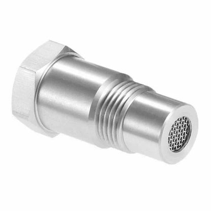 Stainless Steel O2 Sensor Offset Adapter for Custom Exhausts