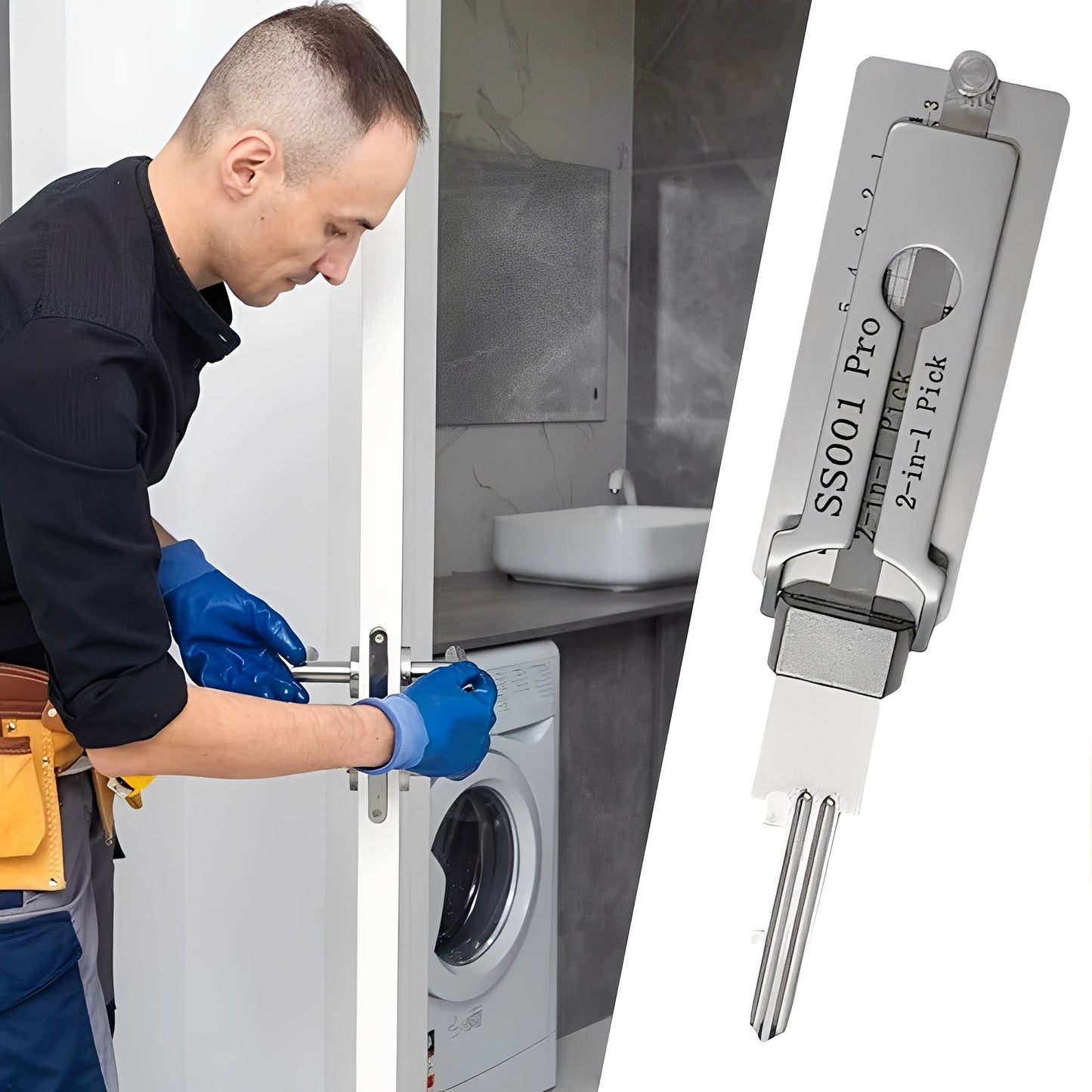 Precision Key Decoder Tool for Professional Locksmiths