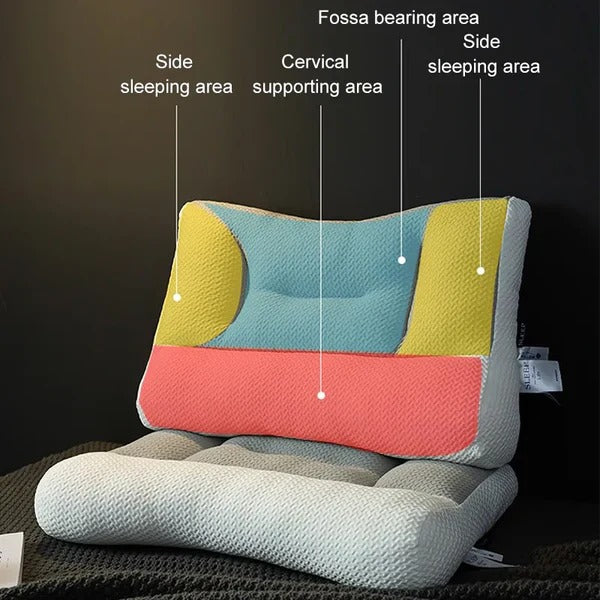 Versatile Comfort Pillow with Adjustable Support Design