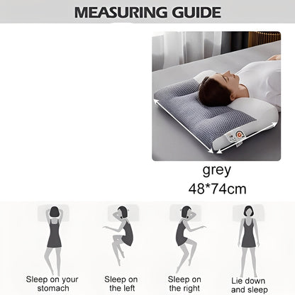 Versatile Comfort Pillow with Adjustable Support Design