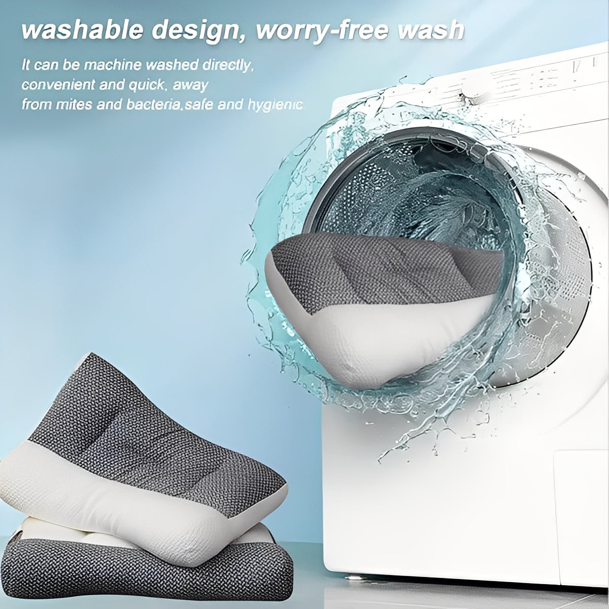 Versatile Comfort Pillow with Adjustable Support Design