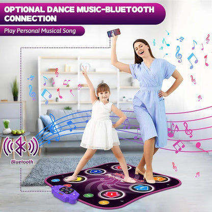 Fun & Engaging Dance Activity Mat with Music and Challenges