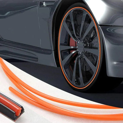 Stylish Wheel Rim Protector and Decorative Strip