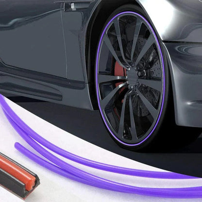 Stylish Wheel Rim Protector and Decorative Strip