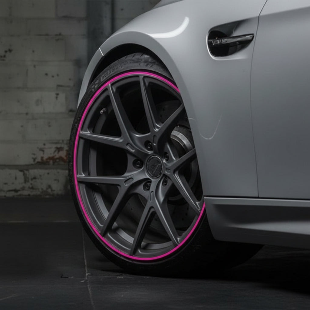 Stylish Wheel Rim Protector and Decorative Strip