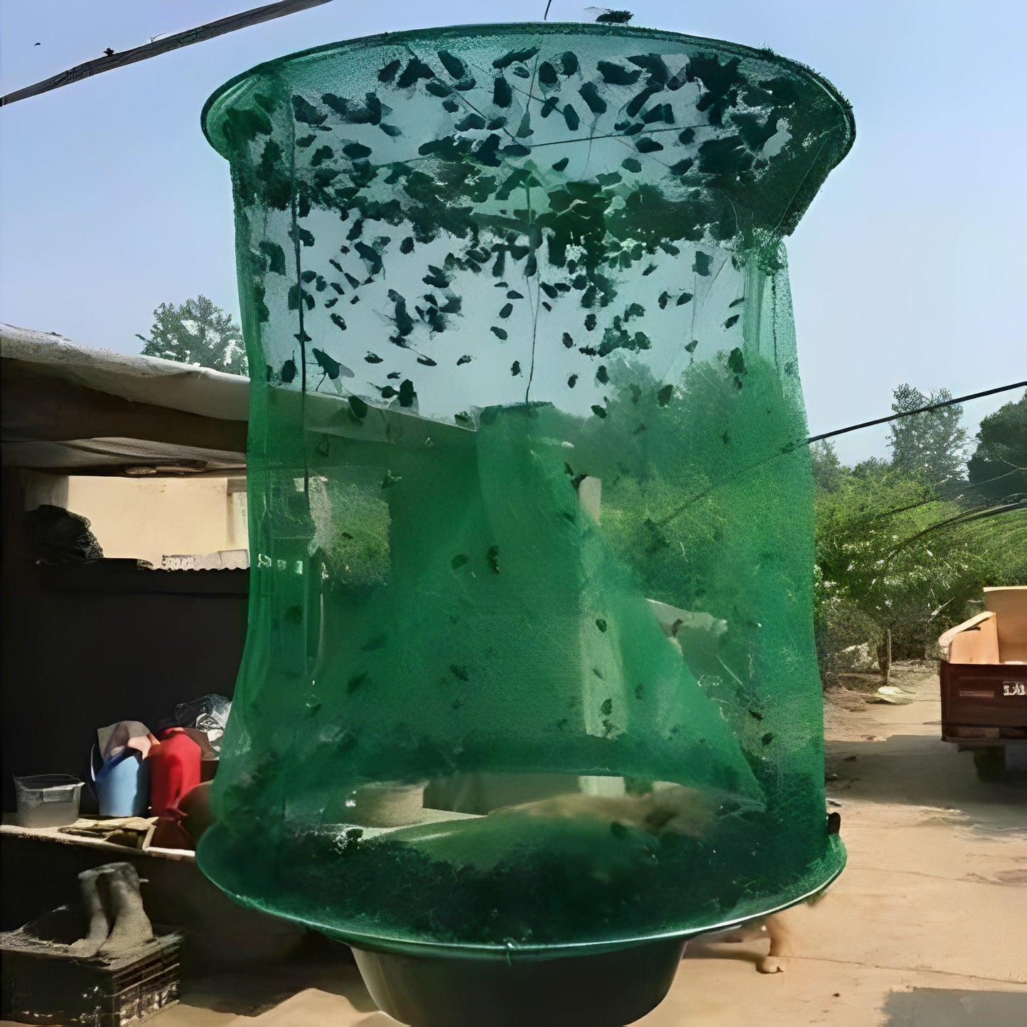 Eco-Friendly Fly Catcher with Easy Bait Refill System