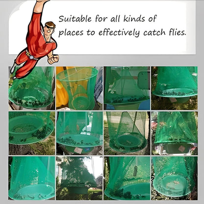 Eco-Friendly Fly Catcher with Easy Bait Refill System