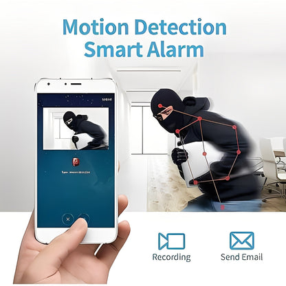 Versatile Wireless Camera with Magnetic Mount and Rechargeable Battery