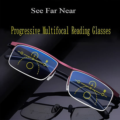 Adaptive Vision Sunglasses with Multi-Distance Lens Technology