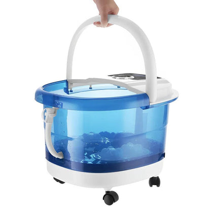 500W ComfortTherm Foot Spa Massager with Bubbles & Rollers