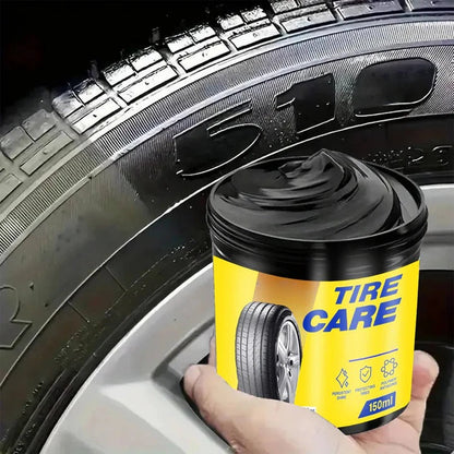Premium Tire Shine Solution with Easy-Apply Sponge